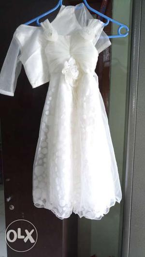 Princess white gown of size 18