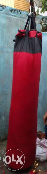 Punching bag Red Leather Heavy Bag 6feet