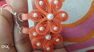 Quilling paper earings.. brand new hand made..