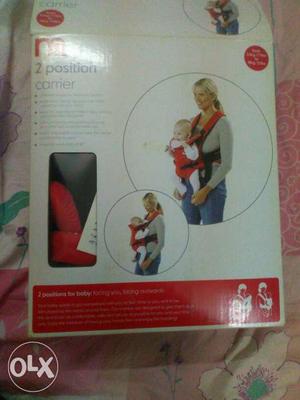 Red Carrier Box/ Baby support
