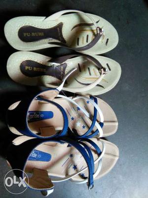 Sandals in good condition one free