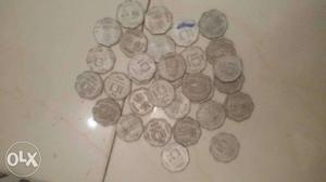 Scalloped Silver Coin Lot