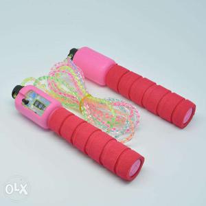 Set of 2 Automatic Counter skipping Rope