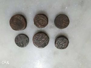 Six Copper Coins