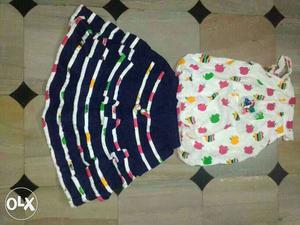 Skirt and top suitable for 3 to 4 years girl