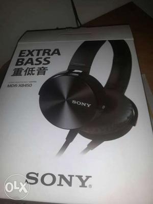 Sony mdr xb450 head set brand new not used at all