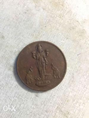Temple token coin in good condition