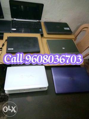 Very fresh condition all brands hp Dell acer