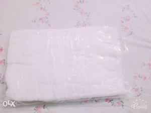 White Textile In Pack