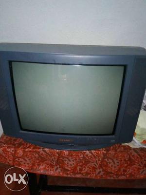 10 yes old SHARP 21 inch colour TV.In good