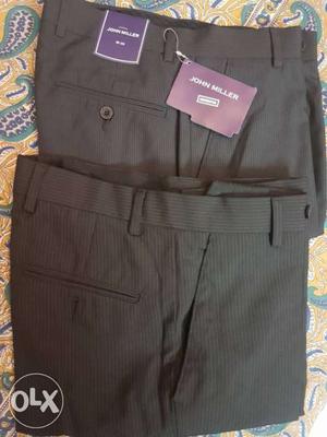2 John Miller size 30 Office Pants (Black colour)