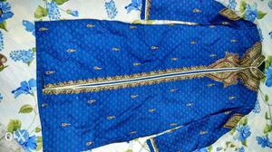 Designer Sherwani- Royal Blue color