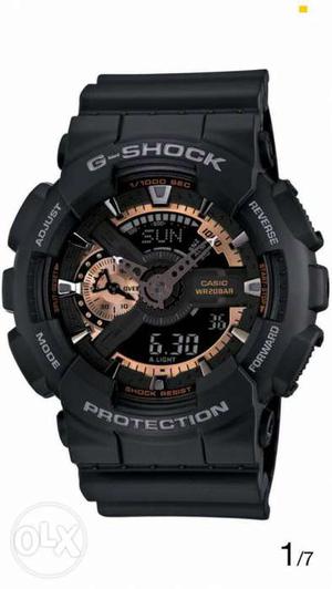 G-shock water proof sports watch with light
