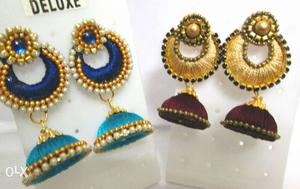 Its a thread jewellery earring 2 pair Rs.150