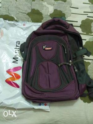 New Branded F Gear Backpack from myntra Mrp ,