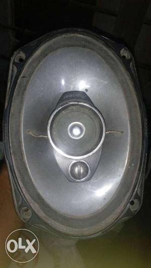 Oval Black pioneer Speaker good wrking
