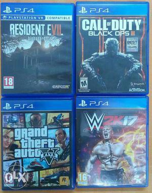 Ps4 Games In Excellent Condition