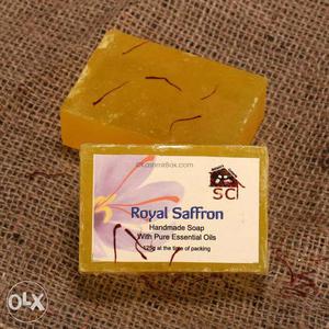 Saffron soaps for fairness and dark spot removal