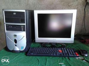 Used Desktop with LCD Full set Only rs./-