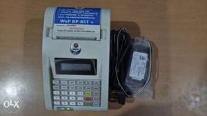 White And Black Cash Register