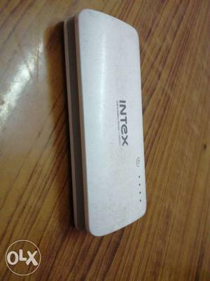 White Intex charger