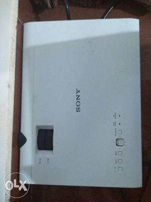 White Sony Projector