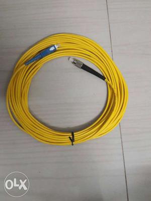 Yellow Coated Wire