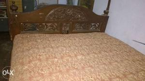 10 yr old wooden cot+mattress!