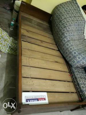 2 pcs of Teak wood Bed (3 by 6 inch) at very