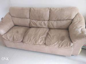 3 Seater + 2 Seater Sofas. Recently shampooed and