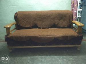 3+1+1 sofa made with teak wood