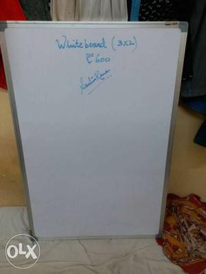 3*2 ft whiteboard with two free markers.