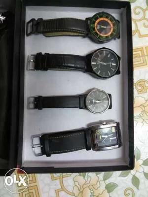 All branded used working watches at Rs 600 each