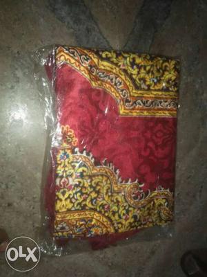 Arabian Carpet with red black and yellow shades