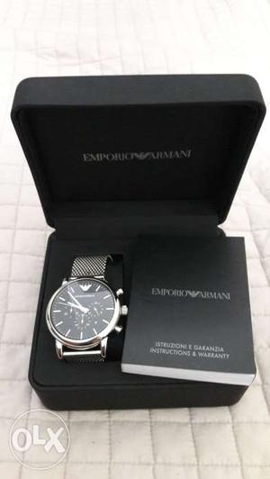 Armani watch just used once with international
