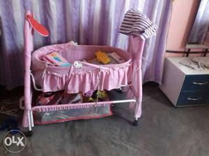 Baby's Pink Crib