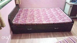 Bed & Showcase for Sell.. It's in very good condition.