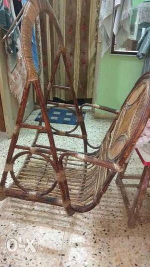 Brown Rattan Chair