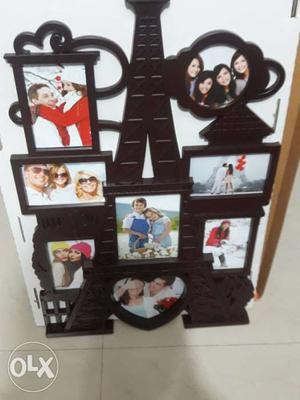 Brown Wooden Family Tree Photo Frames