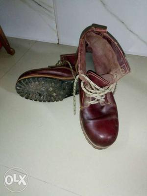 Full leather boots size 8