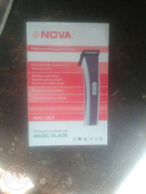 Gray And Black Nova Magic Blade NHC- Box. not yet used