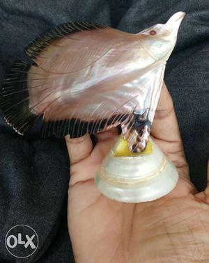 Gray Small Fish Figurine shell