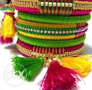 New handmade bangles set