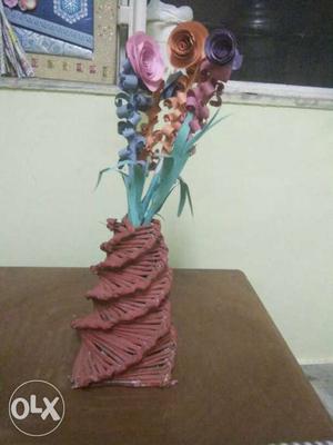 Paper flowers base