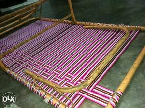 Pink Folding Guest Bed