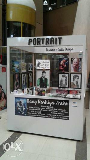 Portrait Rang Rashiya Artist Booth