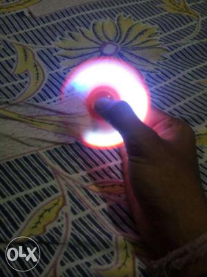 Round Lighted Spinner
