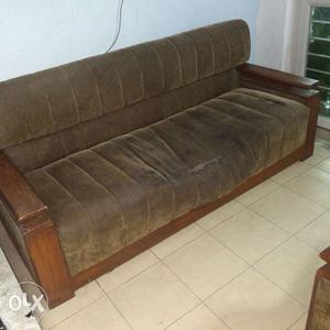 Teakwood (sagwan) sofa set