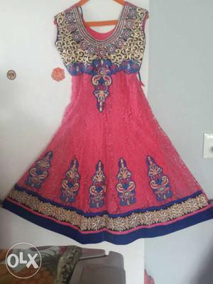 This is net design dress.dress is net work and