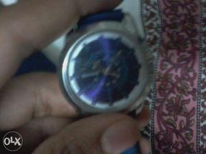 This is watch is good condition and there is time